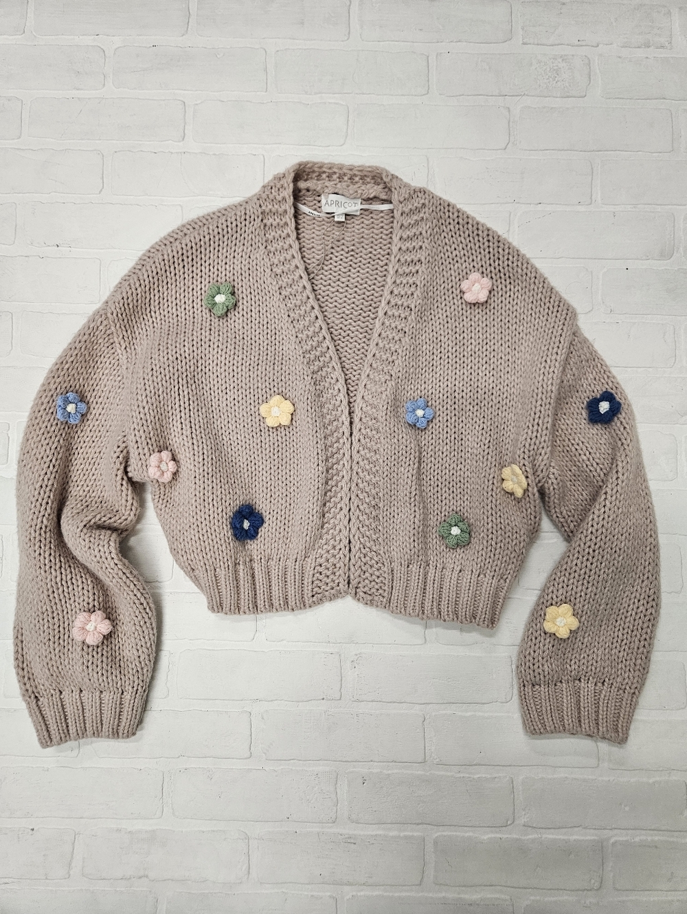 Floral Applique Sweater